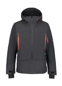 Icepeak Ski-/snowboardjas "Castres" antraciet - 60% | Maat: 58 |