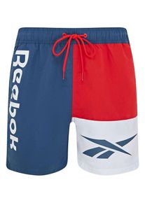 Reebok Zwemshort "Roscoe" donkerblauw/rood/wit - 52% | Maat: L |