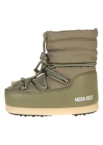 Moon Boot Winterboots "EVX LIGHT LOW NYLON" kaki - 55% | Maat: 33/34