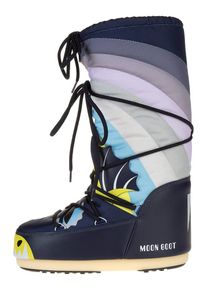Moon Boot Winterboots "Icon" donkerblauw/rood - 48% | Maat: 35-38 |