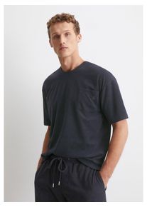 Marc O´Polo Bodywear Pyjamatop donkerblauw - 56% | Maat: XL |