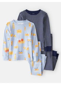 Carter's carter's 2-delige set: pyjama's blauw/donkerblauw/geel - 6% | Maat: