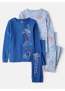 Carter's carter's 2-delige set: pyjama's blauw/lichtblauw - 7% | Maat: 116 |