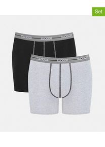 Sloggi 2-delige set: boxershorts "Start" zwart/grijs - 49% | Maat: L