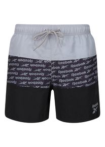 Reebok Zwemshort "Albie" grijs/zwart - 58% | Maat: M |
