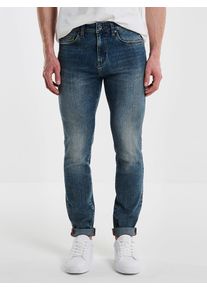 Big Star Spijkerbroek - skinny fit - donkerblauw - 66% | Maat: