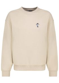 Sublevel Sweatshirt zandkleurig - 58% | Maat: XXL |