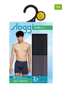Sloggi 2-delige set: boxershorts "Ever" zwart/grijs - 53% | Maat: S |