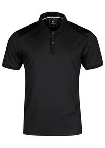 HALTI Functioneel poloshirt "Birdie" zwart - 62% | Maat: XS |