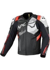 Macna Ignite, casaco de couro/malha , cor: Preto/Cinzento Escuro , tamanho: 52