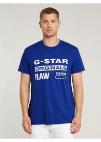 G-Star Raw G-Star Shirt blauw - 40% | Maat: S |