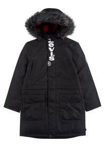 Levi's Kids Parka zwart - 55% | Maat: 164 |