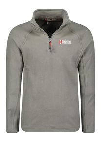 Canadian Peak Fleece trui "Tugeak" grijs - 57% | Maat: 3XL |
