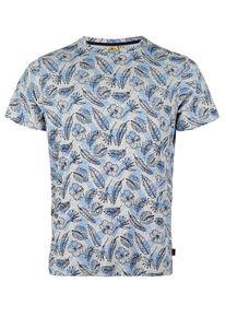 Roadsign Shirt grijs/blauw - 42% | Maat: XXL |