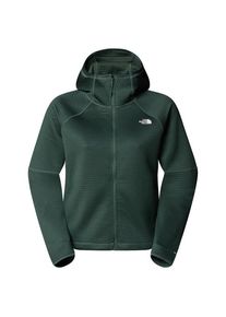 The North Face Womens Dotknit Thermal Fullzip Hoodie Fleecevest Dames (XS |groen/blauw)
