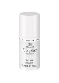 alessandro Striplac Peel Or Soak Tilbehør Top Coat Shimmer Neglelakker Female 8 ml