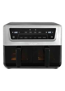 Cuisinart Freidora de Aire doble zona XXL, Cajones dobles x 5.2L, 6 en 1