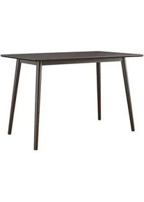 Mid.you Schreibtisch , Walnussfarben , Holzwerkstoff , rechteckig , 75x59x119 cm , gastro- und objekttauglich , Büromöbel, Schreibtische, Schreibtische