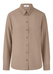 Peter Hahn - Bluse aus 100% Seide, beige, Gr. 44, Seide