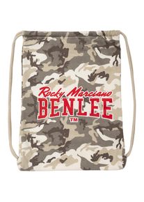 BEN LEE Benlee Torba sportowa 'Bendigo' dla mężczyzn ciemnoszary / szaro-beżowy / karminowoczerwony / biały Rozmiar Onesize