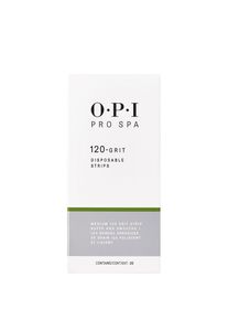 O.P.I OPI , Sandblatt-Nagelfeile »Disposable Grit Strips 120 Grit – 20 Stück« , grau , Austauschbare Feilaufsätze