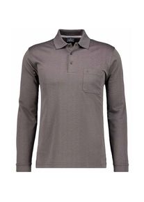 Ragman , Poloshirt , Anthrazit , M , M , Bicolour-Kragen