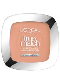 L'ORÉAL PARIS , Puder »True Match Puder«, Mildert Erscheinungsbild feiner Linien, variable Deckkraft, mattiert. , nude , Individuelle Anpassung an...