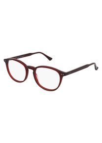 Fielmann LN 051 CL SAM Brille Unisex | Fassung: Vollrand, Panto, Rot Dunkel