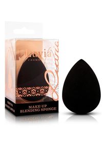 Luvia Cosmetics , Make-up Schwamm, Fleckenloses Auftragen, für flüssige und pudrige Produkte, kein Latex. , schwarz , Makelloses Auftragen von...