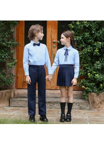 Korean Children Formal Clothing Set Boys Girls School Uniform Suit from 4 to 16 Years Kids Wedding Party Shirt Pants Skirt Suit
