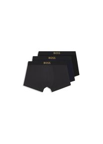 BOSS , Trunk »3P Gold Logo«, (3 St.), Neuheit, enanliegend, kurzes Bein , Open Miscellaneous 990 , L , L , 3er Pack Trunk von BOSS Underwear