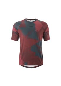 Gonso , Radtrikot »MASINO« Herren MTB-Radshirt kurzarm, leichtes Fahrradtrikot, Funktionsshirt , dunkelrot , M , M , Extra lockere Passform