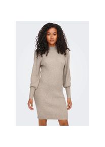 Only , Strickkleid »ONLKATIA L/S DRESS KNT NOOS« , Mocha Meringue melange , N-Gr , XS -N-Gr , XS , Pflegeleichtes Material: 50% Viskose, 27% Nylon,...
