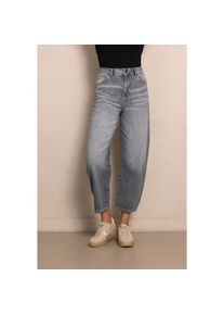 Zhrill, Damen, 3/4-Hose &raquo;ZHIZA&laquo; mit Leo-Print, GREY used, N-Gr, 26 -N-Gr, GREY used, Damen Jeans von Zhrill