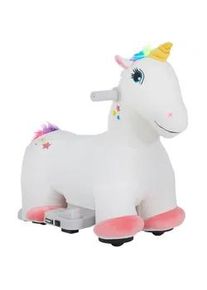 Aiyaplay Elektrisches Pferd, Weiß, Polyester, Kunststoff, 69cm x 34cm x 53cm , 34x53x69 cm , Spielzeug, Kinderspielzeug, Kinderautos & Elektro-Kinderautos