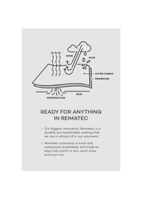 Reima, Jungen, Skijacke, tec Kinder Skioverall Lappea Soft (164), Schwarz, 164