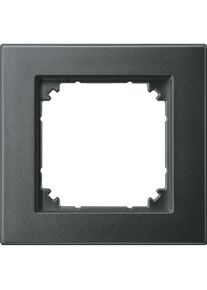 Merten, Zubehör Schalterprogramm, Rahmen 1f.anth bündiger Einbau 488114