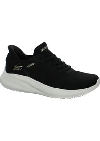 Skechers, Damen, Sneakers, Slip-Ins BOBS Sport Squad Chaos - Lifestyle Schuhe - Damen, Schwarz, (37)