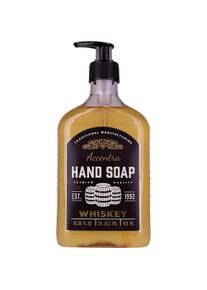 accentra, Handseife, Seifenspender mit Handseife WHISKEY (Flüssigseife, 460 ml)