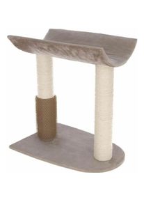 Kerbl Kratzbaum Ambiance, taupe 49x35x56 cm (35 cm, Taupe), Katzenbaum