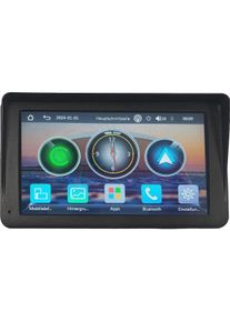 Technaxx, Fahrzeug Navigation, Wireless Carplay und Android-Auto Bildschirm mit Touch-Display, 7" (7")