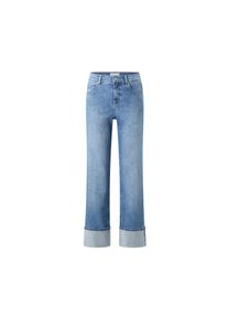 Angels Jeans »Lara« Straight Fit Turn Up - Damen - Gr. 40 - blau