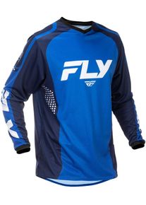 Fly Racing F-16, maillot , couleur: Bleu/Bleu Fonc&eacute;/Blanc , taille: 4XL