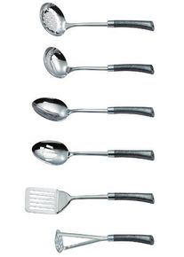 Set 7 ustensile pentru bucatarie Zokura Z1023 (Inox)