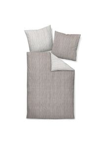 Janine Poszewka na pościel dla mężczyzn umbra / biały Rozmiar 135x200cm