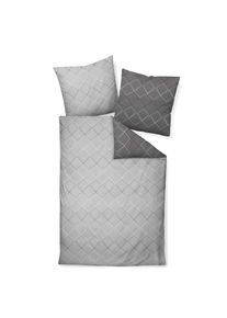 Janine Poszewka na pościel dla mężczyzn szary / antracytowy Rozmiar 135x200cm