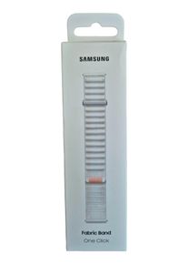 Samsung Smartwatch Armband Stoffband One Click Beige 2cm