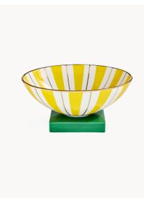 Jonathan Adler Porcelæn Deco Skål Portofino Gul Porcelæn Ø 24 x H 11 cm