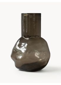 DBKD Wazon ze szkła Bunch, W 30 cm Szary Szkło Ø 20 x W 30 cm