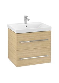 Villeroy & Boch Villeroy & Boch Avento Meuble avec vasque, 2 tiroirs, 41586001+A88900VJ,